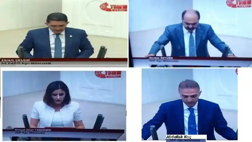 Milletvekilleri yemin töreni yapıldı- Ağrı Milletvekilleri de Yemin etti