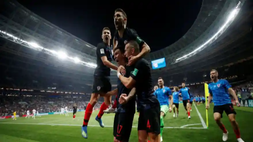 Hırvatistan tarih yazdı; İngiltere'yi eleyerek Dünya Kupası finalinde Fransa'nın rakibi oldu!
