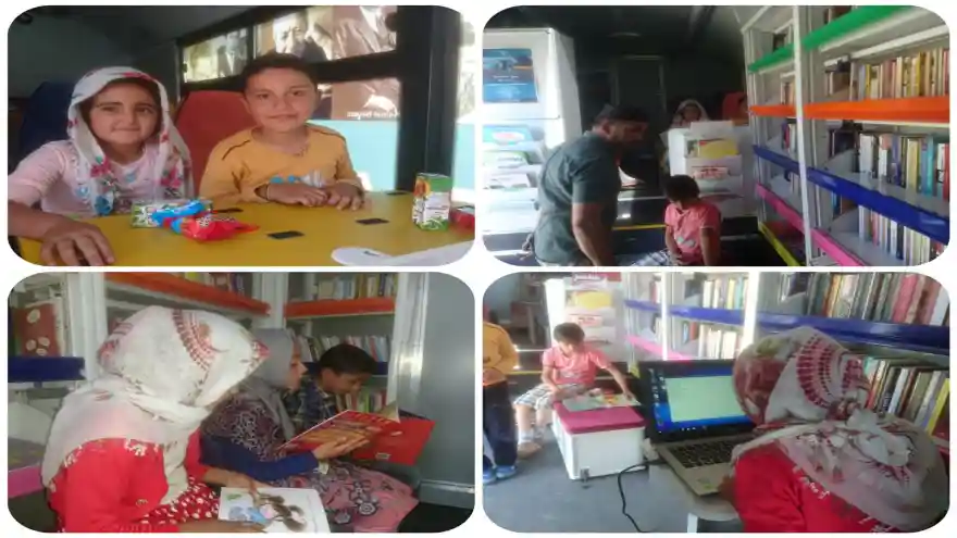 Gezici Kütüphane Ağrı Köylerinde Hizmet Vermeye Başladı
