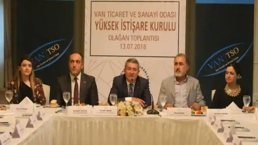 Van TSO Yüksek İstişare Kurulu ilk toplantısını gerçekleştirdi
