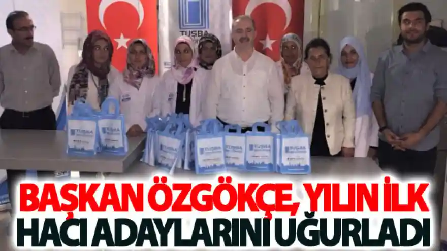 Özgökçe Yılın ilk hacı adaylarını uğurladı
