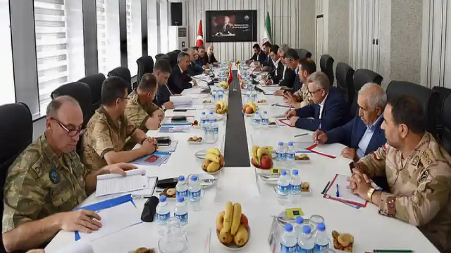 Türkiye ile İran sınır illeri arasındaki 86. Alt Güvenlik Komite Toplantısı Gerçekleşti