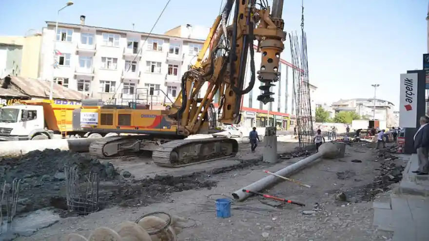 Alt Geçit Projesinde Çalışmalar Başladı
