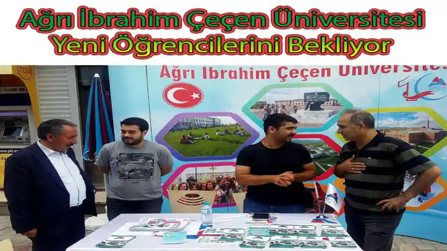 Ağrı İbrahim Çeçen Üniversitesi Yeni Öğrencilerini Bekliyor