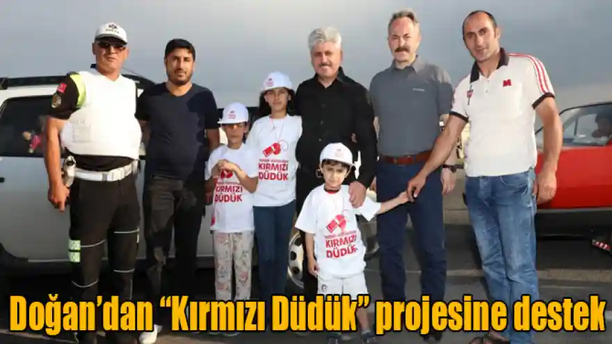 Kars Valisi Rahmi Doğan'dan Kırmızı Düdük projesine destek
