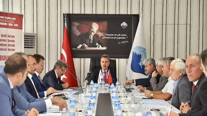 SERKA'NIN 59. Yönetim Kurulu Toplantısı Ağrı'da Gerçekleşti