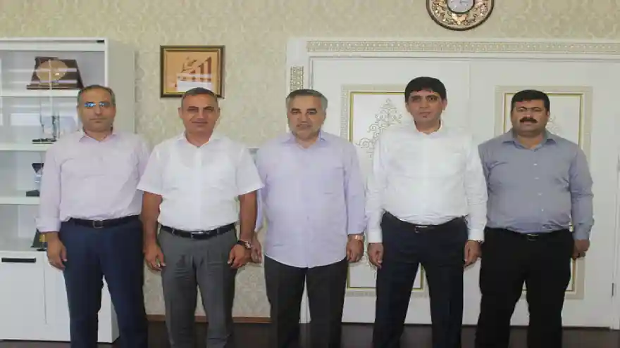 IĞDIR ÜNİVERSİTESİ REKTÖRÜNE BAŞSAĞLIĞI ZİYARETİ