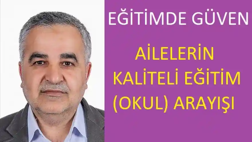 EĞİTİMDE GÜVEN