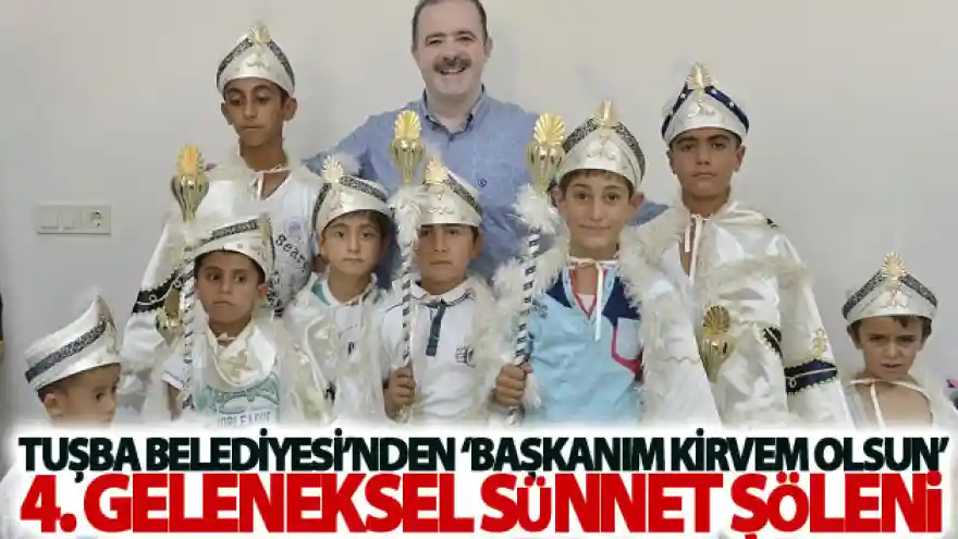 'Başkanım Kirvem Olsun' dördüncü geleneksel sünnet şöleni
