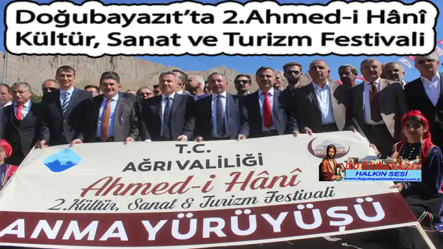 Doğubayazıt'ta 2.Ahmed-i Hânî Kültür, Sanat ve Turizm Festivali