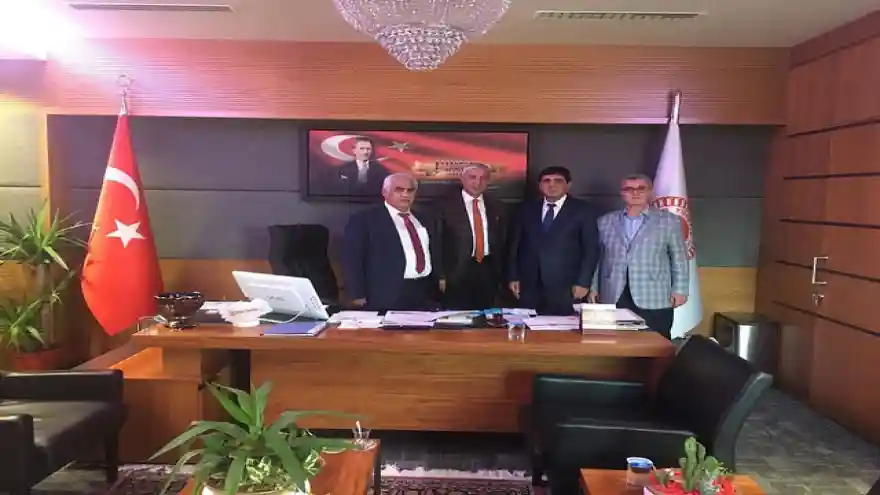 REKTÖR ALMA, KARS MİLLETVEKİLİ YUNUS KILIÇ İLE BİR ARAYA GELDİ