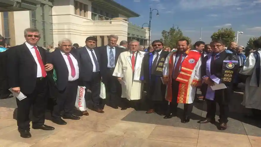 REKTÖR ALMA, 2018-2019 AKADEMİK YILI AÇILIŞ TÖRENİNE KATILDI