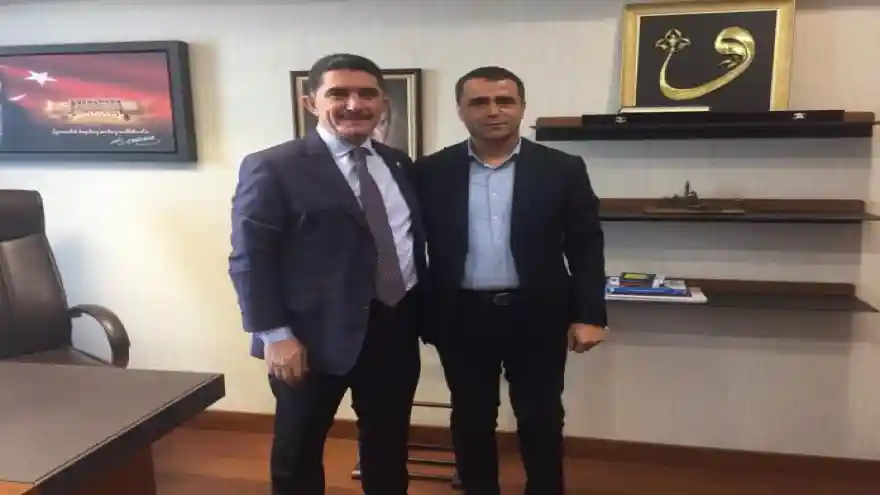 Doğubayazıt İlçe Başkanı KONYAR, Milletvekili ÇELEBİ'Yİ Ziyaret Etti