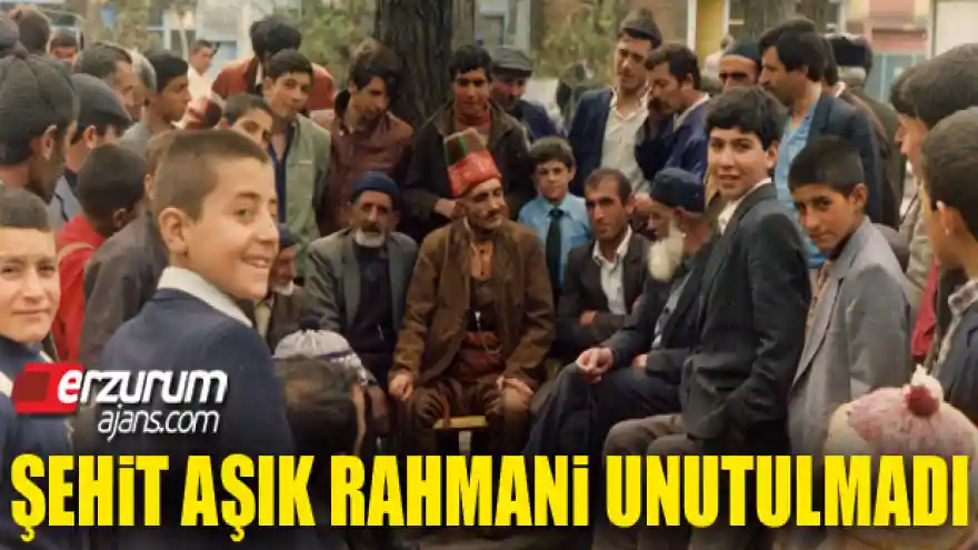 Âşık Rahmani ölümünün 25. yılında mezarı başında anıldı
