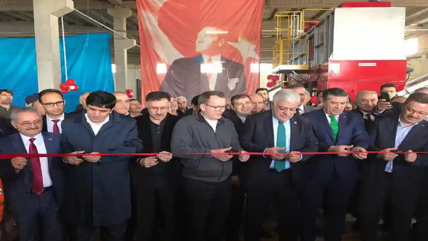 Rektör Alma, Gaziler Plastik Geri Dönüşüm Fabrikası'nın Açılışına Katıldı