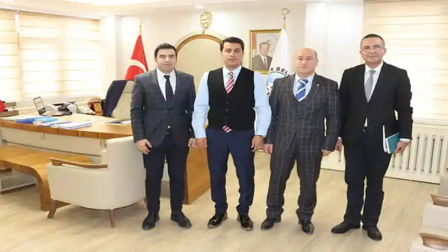 İL MÜDÜRÜ MEHMETŞAFİ ERİM'DEN DİYADİN KAYMAKAMI OLGUN ÖNER'İ ZİYARET