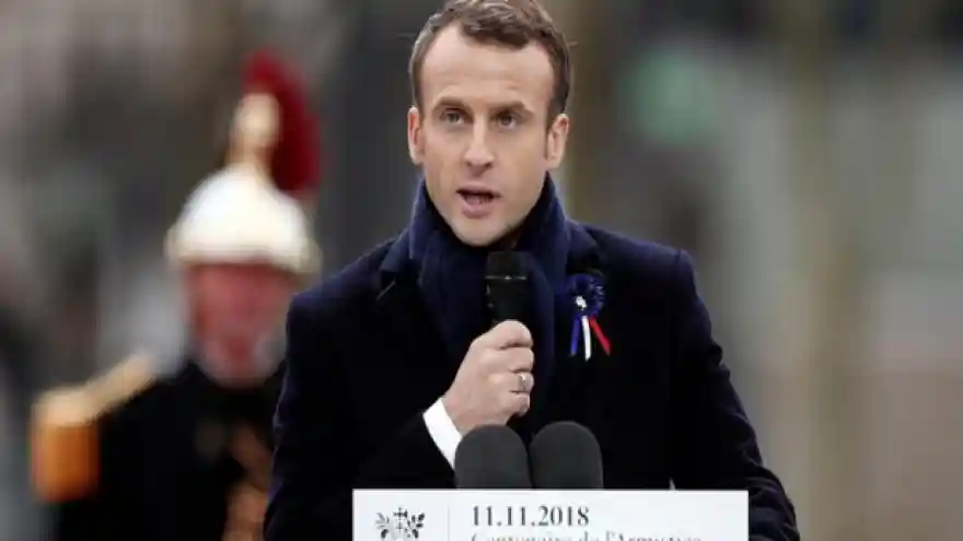 Macron: Bu şiddetin failleri değişim değil, kaos istiyor