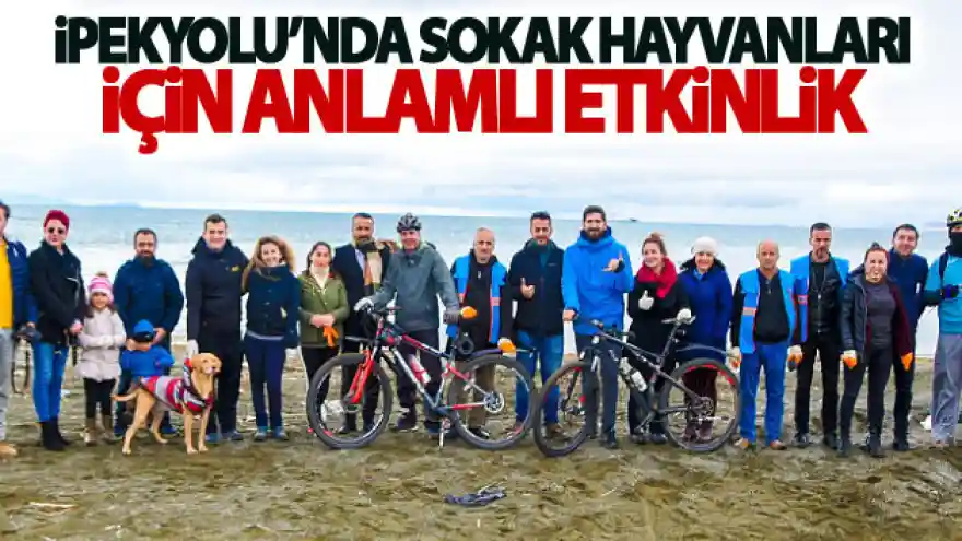 İpekyolu'nda sokak hayvanları için anlamlı etkinlik
