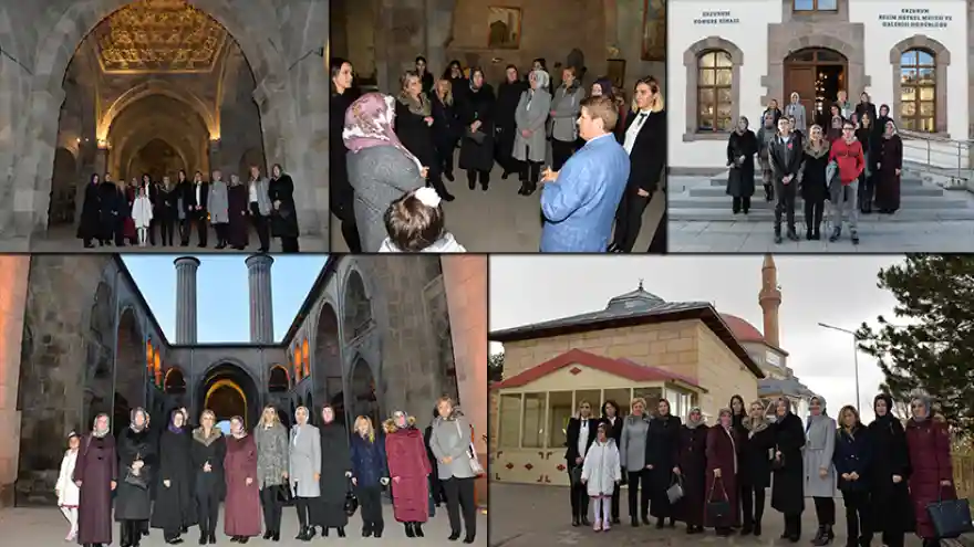 Tarihi Mekanları Gezdiler
