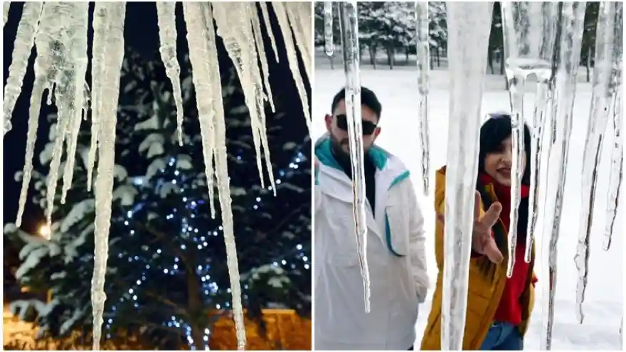 Sarkıtların Boyu 2 Metreye Ulaştı