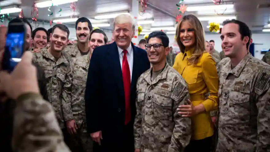 ABD Başkanı Trump'tan Irak'a sürpriz ziyaret
