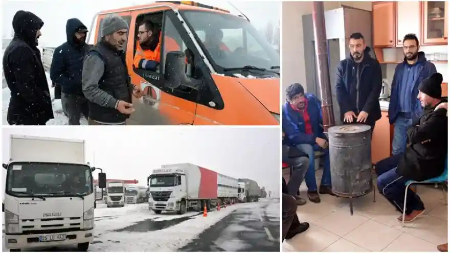 Sürücüler Yolların Açılmasını İstiyor
