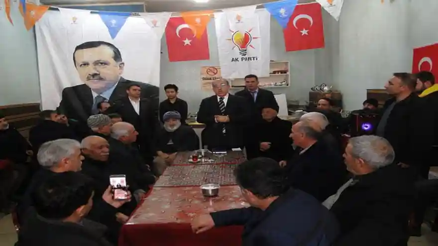 DOĞUBAYAZIT'TA AK PARTİ İLÇE SEÇİM İRTİBAT BÜROSU AÇILIŞI YAPILDI