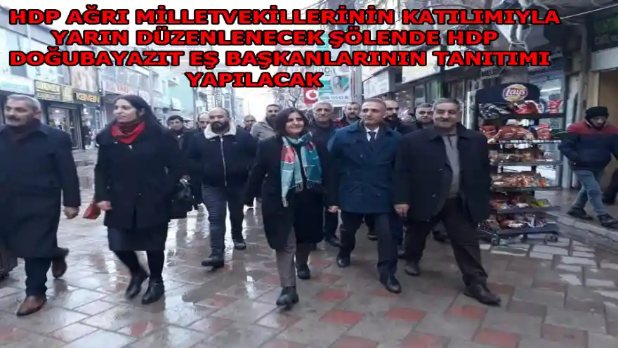 HDP DOĞUBAYAZIT BELEDİYE EŞ BAŞKANLARININ YARIN TANITIMI YAPILACAK

 



