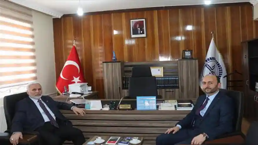 İL MÜFTÜSÜ TOPÇU İLÇE MÜFTÜLÜĞÜNÜ ZİYARET ETTİ