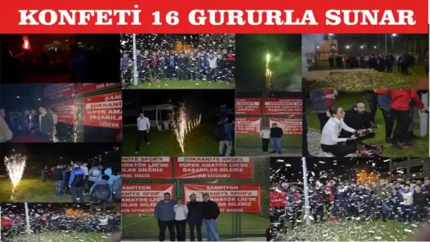 KONFETİ 16'DAN GÖZ KAMAŞTIRAN ORGANİZASYON