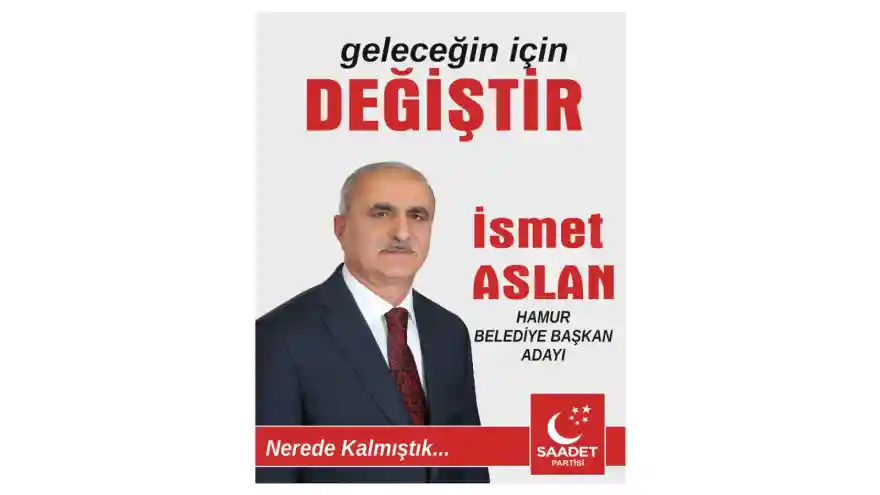 Hamur Saadet Partisi Listesini İl seçim kuruluna teslim etti.