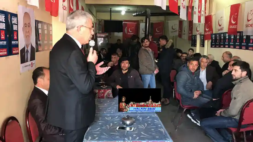 Mehmet Erat'tan Miting Gibi Seçim Bürosu Açılışı