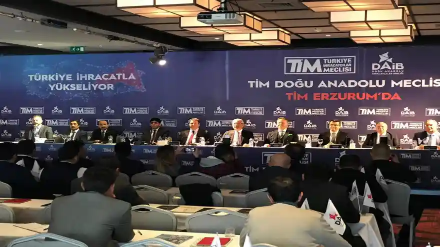 Rektör Alma TİM Doğu Anadolu Meclisi Erzurum Toplantısına Katıldı