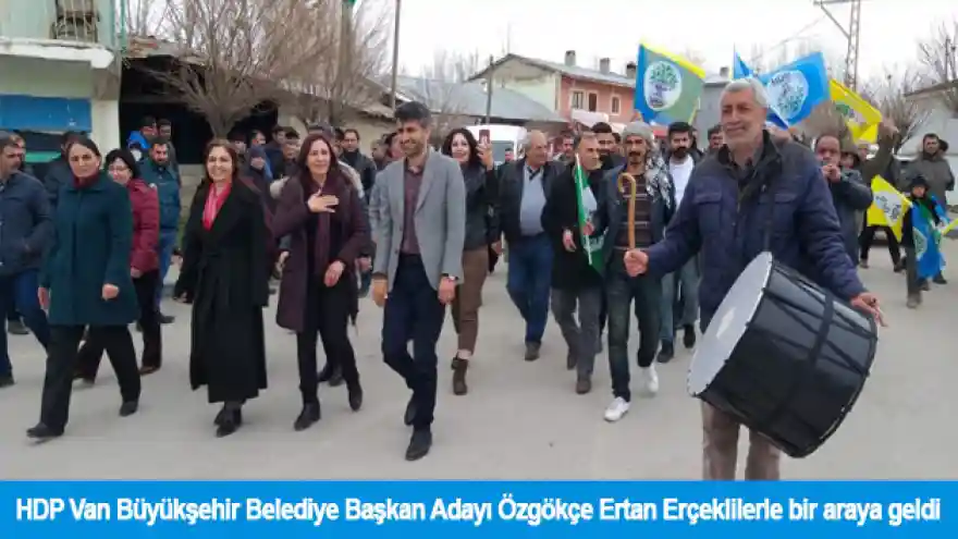 Özgökçe Ertan, Erçeklilerle bir araya geldi