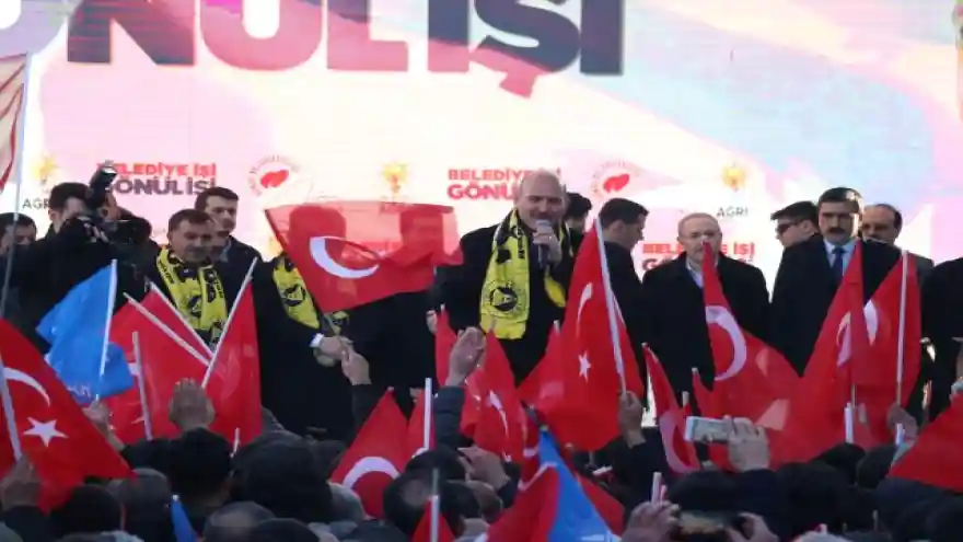 BAKAN SOYLU, AĞRI'DA

