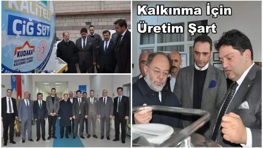 Kalkınma İçin Üretim Şart
