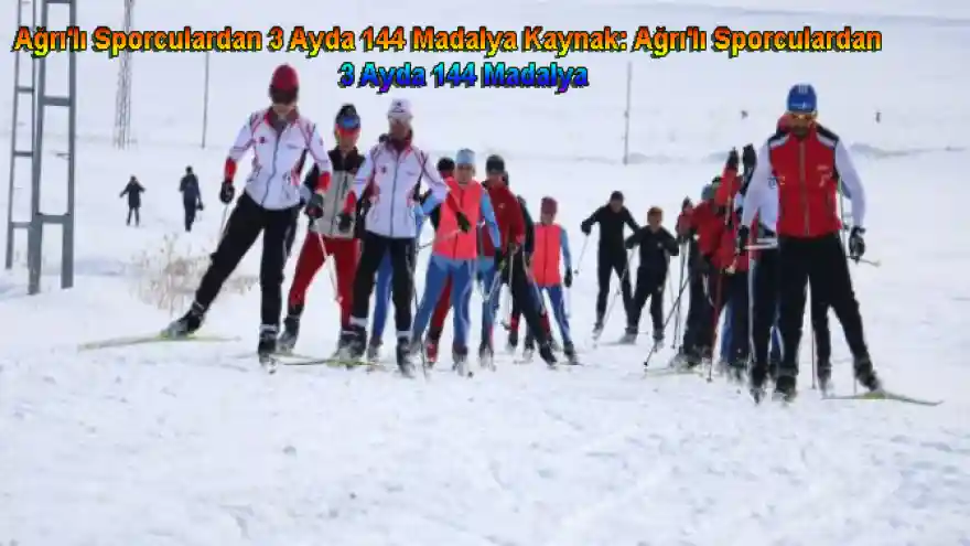 Ağrı'lı Sporculardan 3 Ayda 144 Madalya  