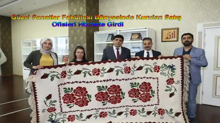 Güzel Sanatlar Fakültesi Bünyesinde Kurulan Satış Ofisleri Hizmete Girdi
