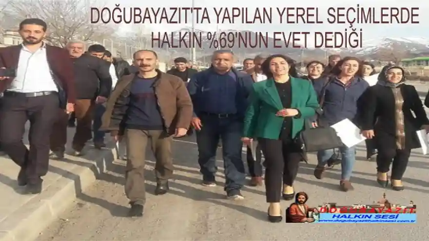DOĞUBAYAZIT'TA YAPILAN YEREL SEÇİMLERDE HALKIN %69'NUN EVET DEDİĞİ HALKLARIN DEMOKRASİ PARTİSİ  BELEDİYE BAŞKANI  YILDIZ ACAR   AN İTİBARİYLE MAZBATASI ALMIŞ BULUNUYOR

