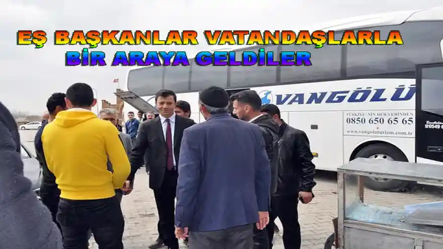 Müşerref Geçer ve Emrah Kılıç Vatandaşlarla Bir Araya Geldiler