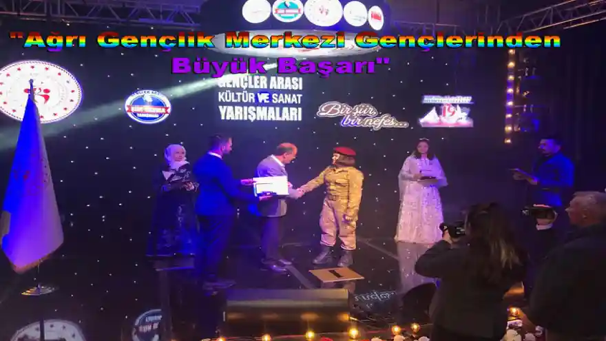 "Ağrı Gençlik Merkezi Gençlerinden Büyük Başarı"