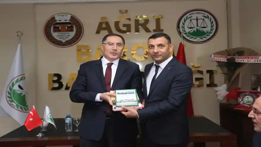 Kamu Başdenetçisi Malkoç'tan Ağrı Barosuna Ziyaret