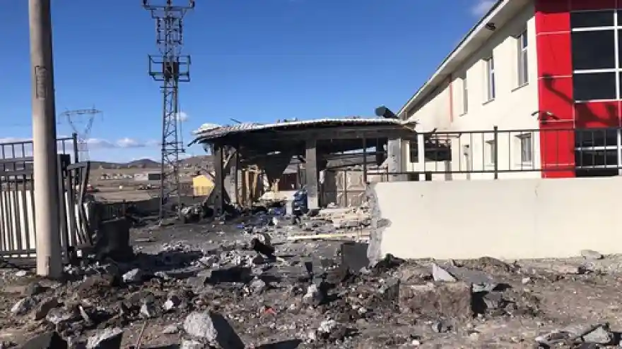 Kars'ta buhar kazanı patladı, ortalık savaş alanına döndü 