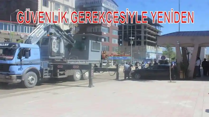 GÜVENLİK GEREKÇESİYLE YENİDEN...