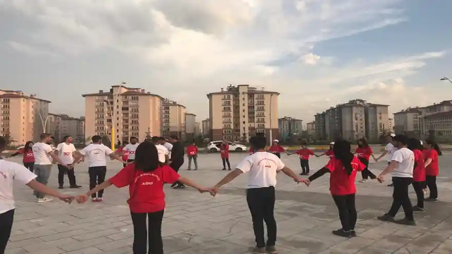 Ağrı'da Atabarı Oyunu Sahnelendi

