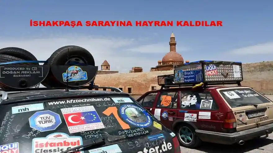 İSHAKPAŞA'YA HAYRAN KALDILAR