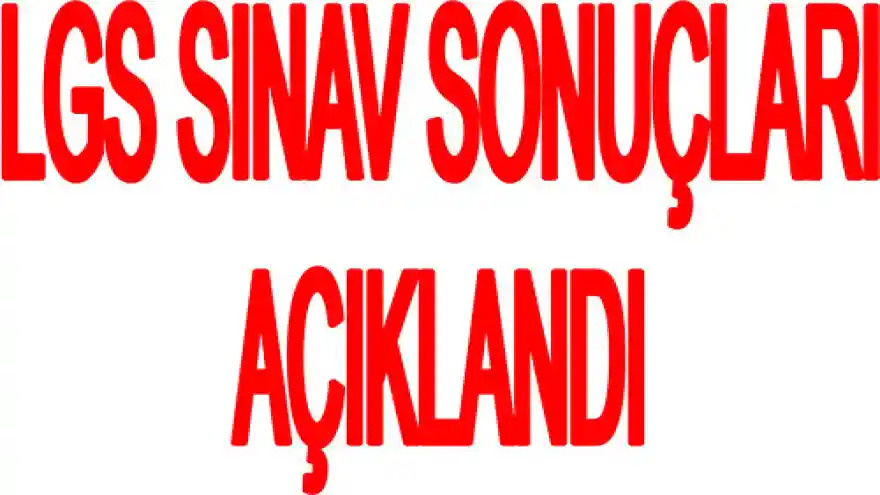 Milli Eğitim Bakanlığı duyurdu