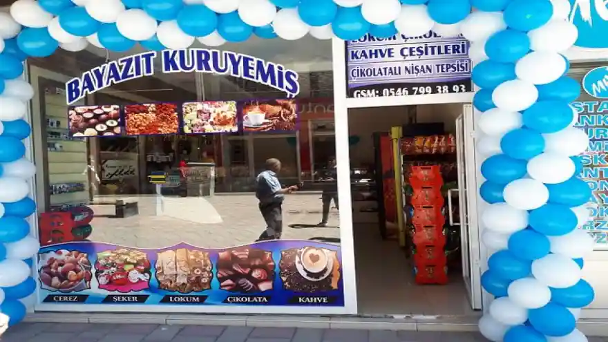 BAYAZIT KURUYEMİŞ AÇILDI

