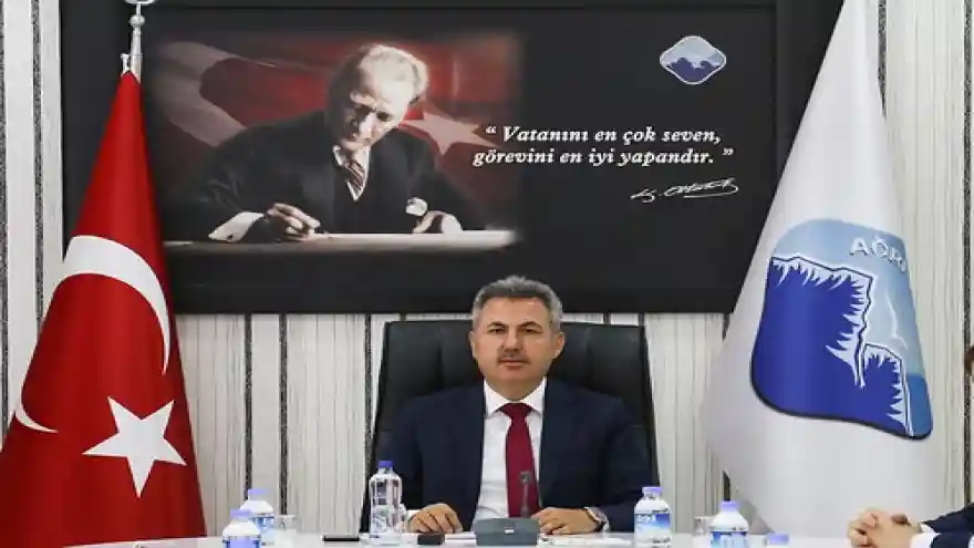 Ağrı Organize Sanayi Bölgesi Toplantısı yapıldı.