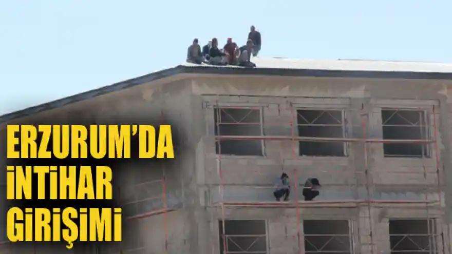 Ezurum'da 8 işçi intihara kalkıştı